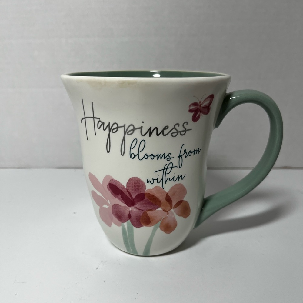 Pam Vale Happiness Blooms from Within Mug